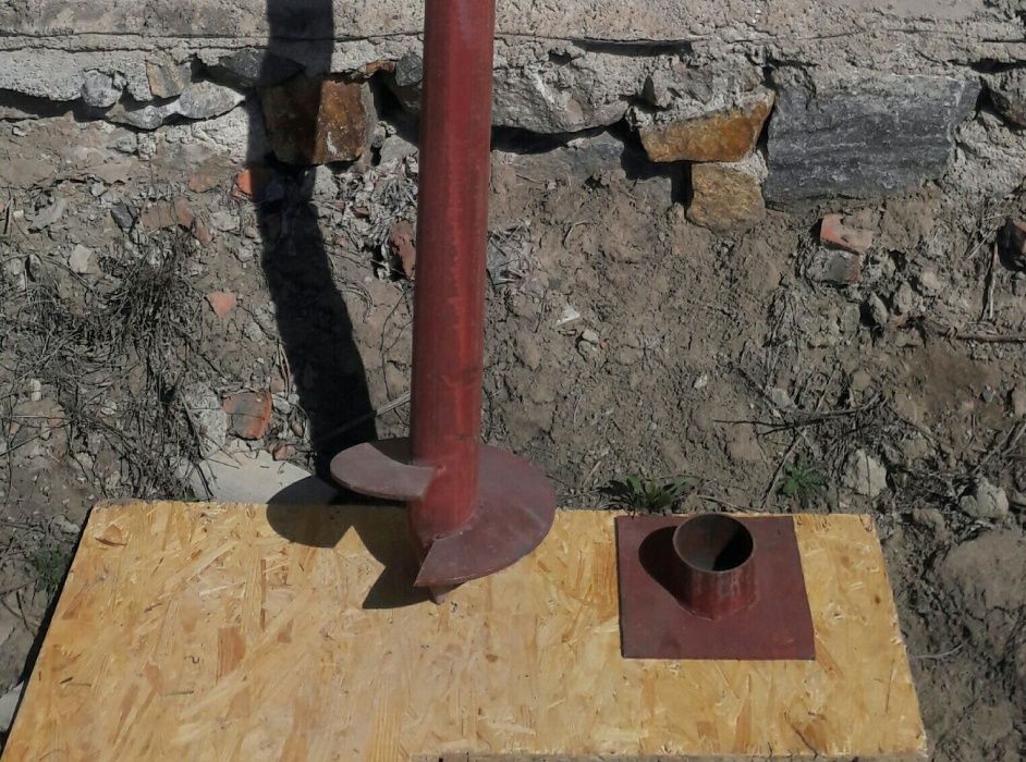 Сваи одновитковые 2.5м с оголовком