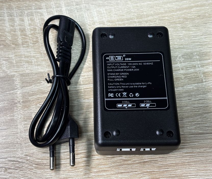 Зарядний пристрій IMAX B3 20w LiPo 7,4-11,1v (2s-3s) (балансуючий)