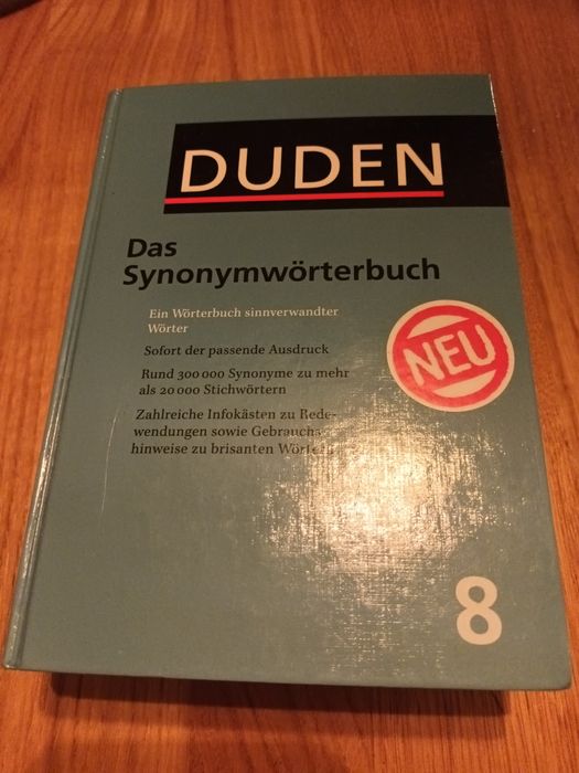 Duden das synonymwörterbuch słownik synonimów