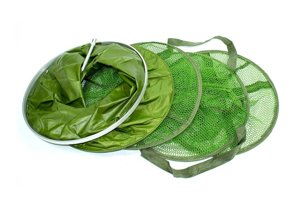 Sadzyk gumowana siatka na ryby 40X200cm + pokrowiec