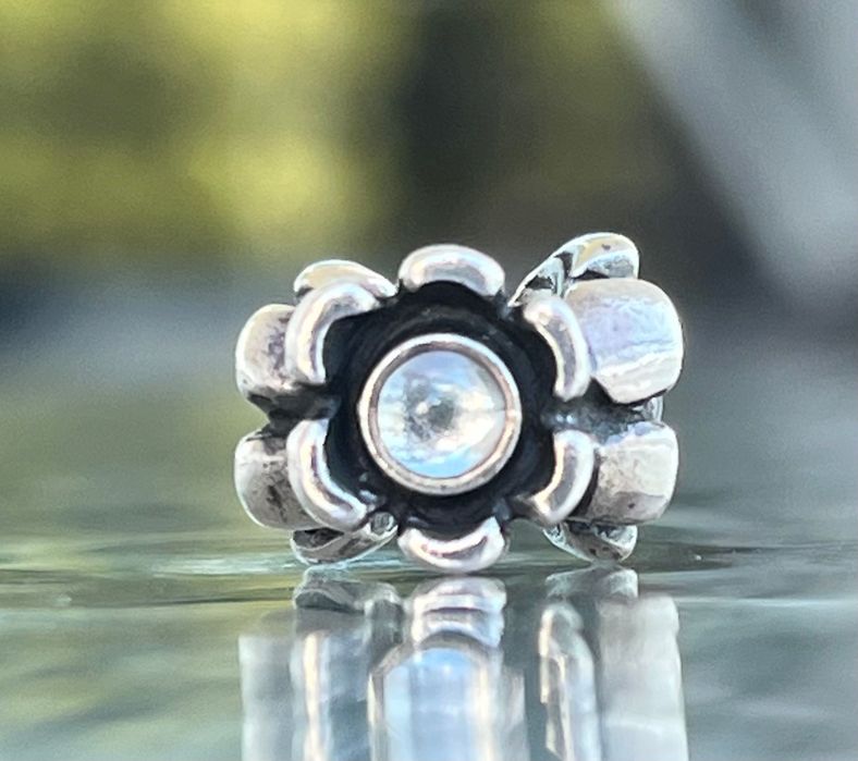Pandora oryginał charms topaz