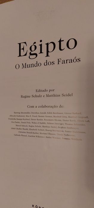 Livros coleção sobre o Egipto