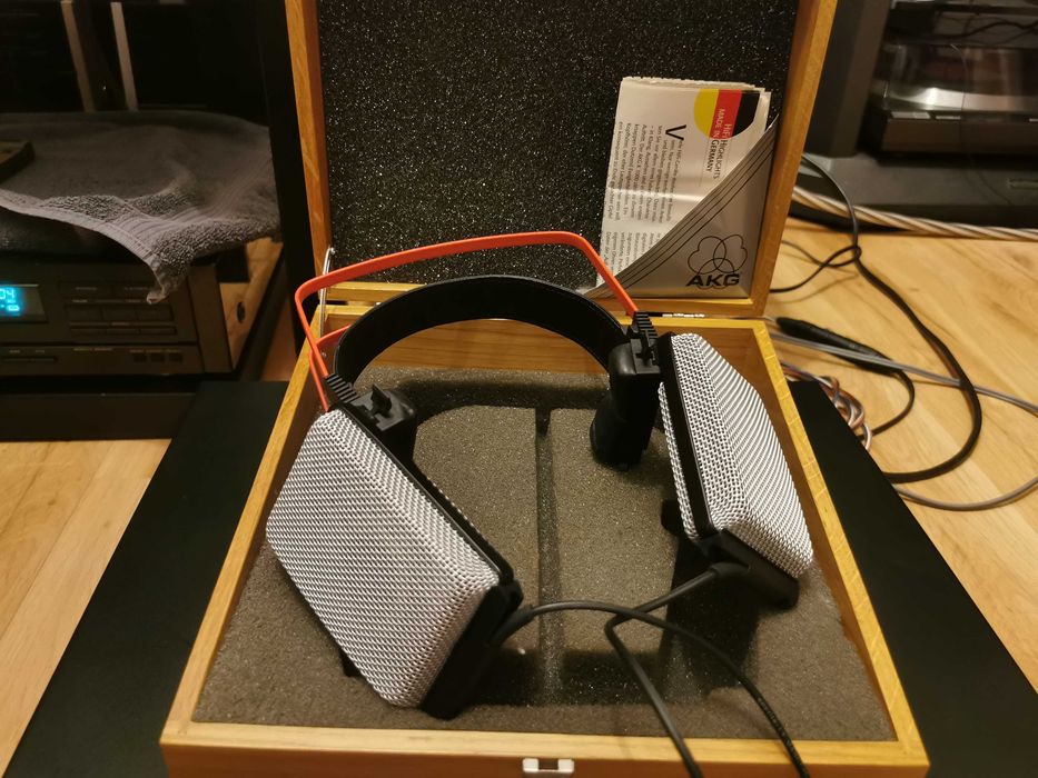Fenomenalne audiofilskie słuchawki AKG K1000 top modell