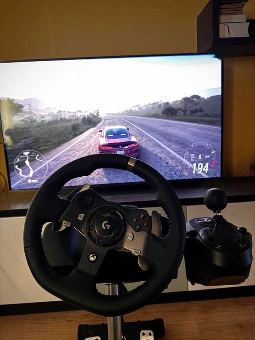 Logitech G920 + Shifter + Wheel Stand Pro Deluxe V2 – KOMPLET
