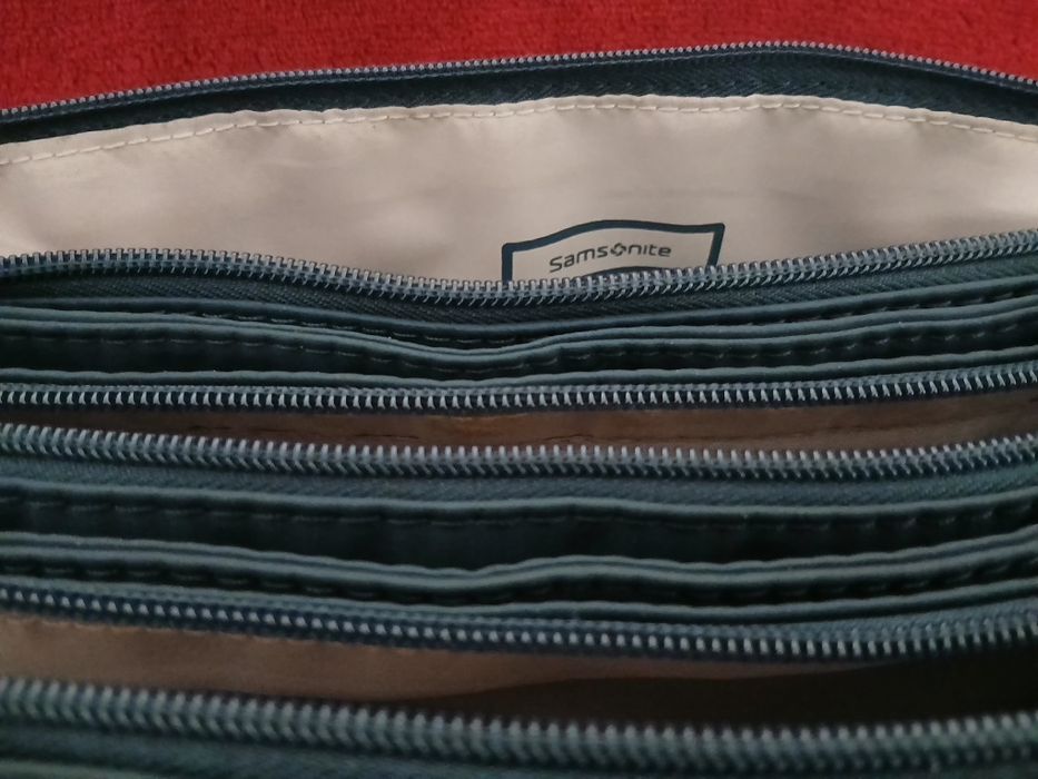 Samsonite mala/bolsa azul marinho