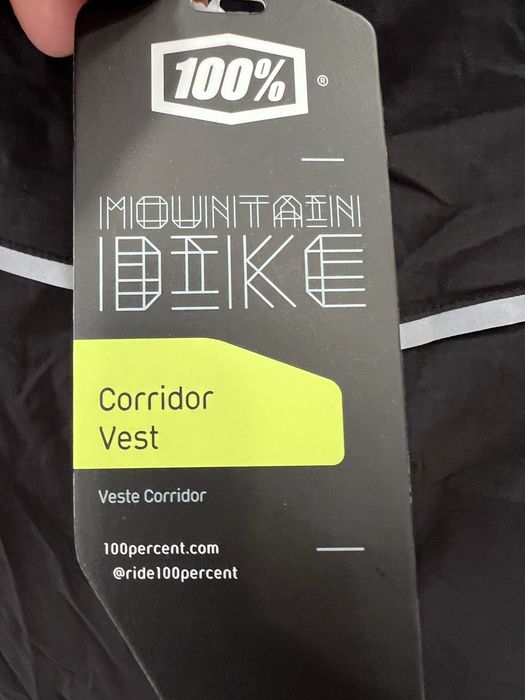 Colete bicicleta 100% T.M - NOVO