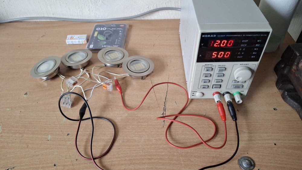 Oprawy halogenowe +wkłady LED