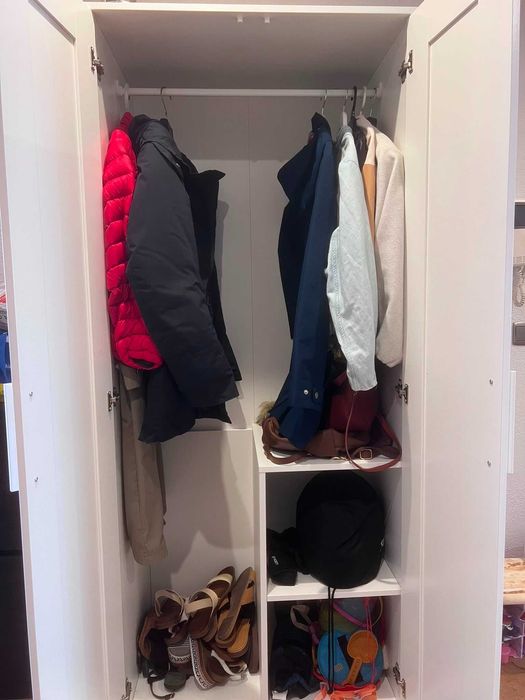 Móveis IKEA roupeiros BRIMNES e comoda descontinuada HEMNES