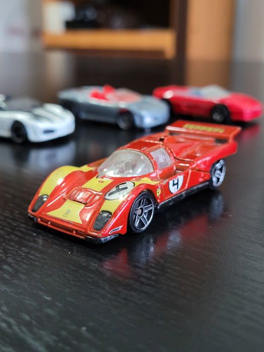 Conjunto 4 Hotwheels Ferrari