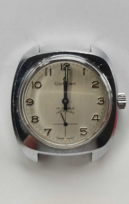 Relogio Cortebert 17 Rubis Incabloc