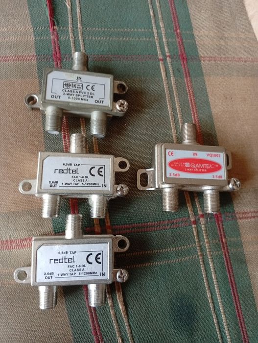 4 Repartidores, spliter, TV