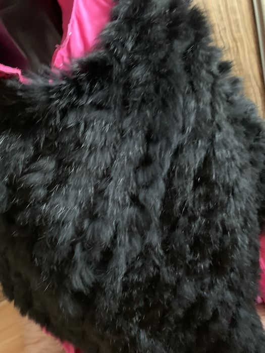 Futro, narzutka peleryna