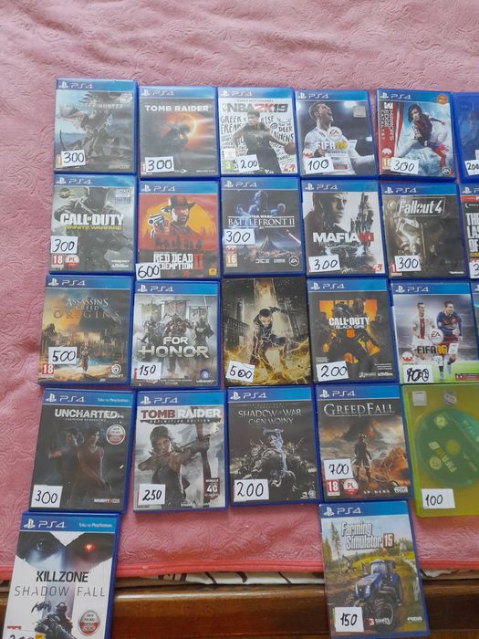 Ігри для приставки ps4
