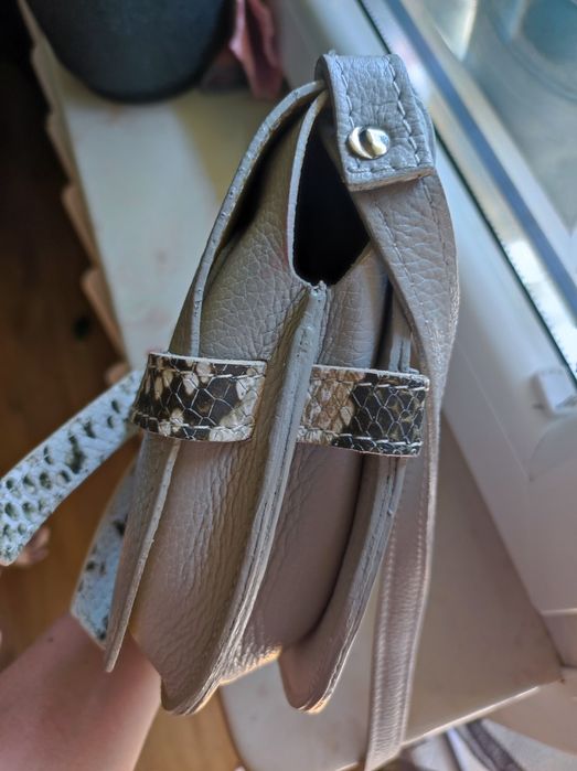 Torebka Skórzana Włoska