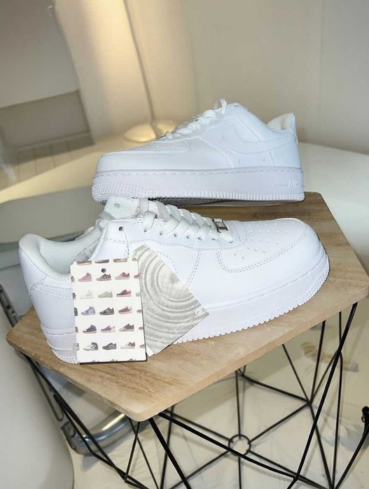 Nike Air Force 1 ’07 Low Triple White nowe + pudełko