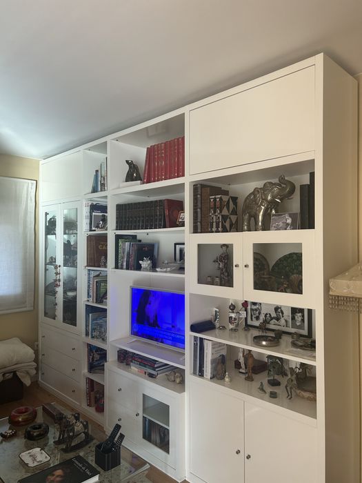 Móvel para TV lacado a branco