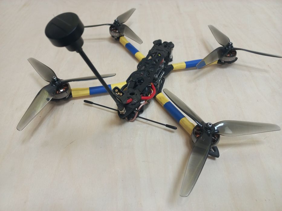 Квадрокоптер FPV Mark 4 V1  7 дюймів