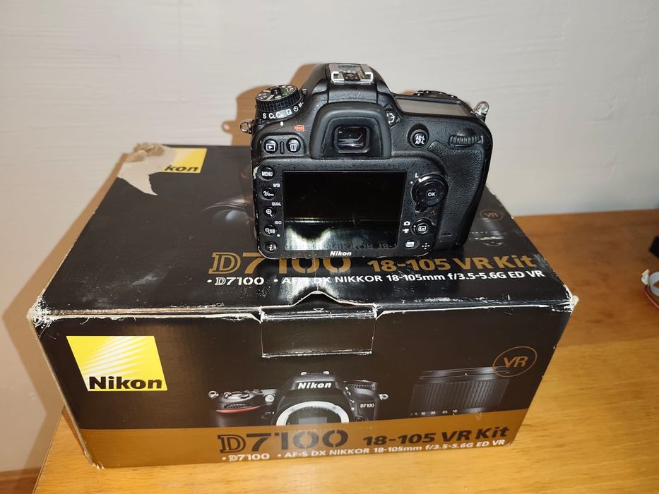 Lustrzanka Nikon D7100 po serwisie