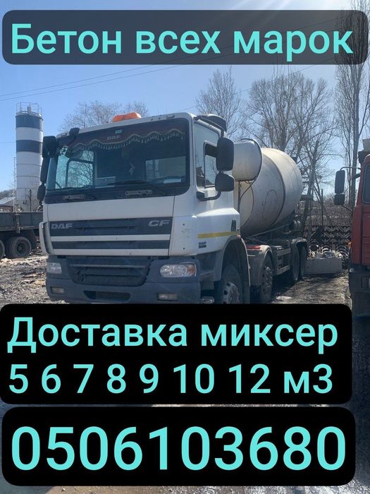 Бетон для фундамента М200-М400