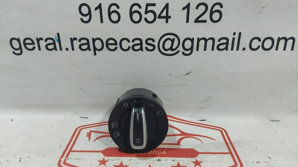 Comando Luzes Switch Comutador Botão VW Scirocco Passat 3C8941431N