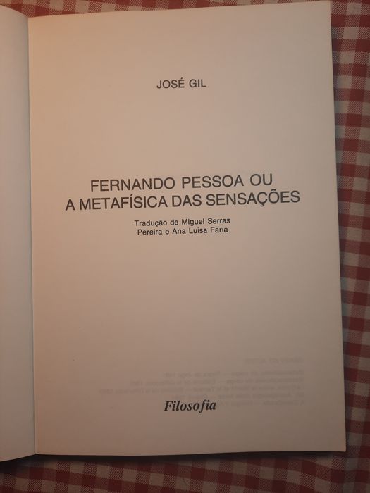 Fernando Pessoa ou a Metafísica das Sensações