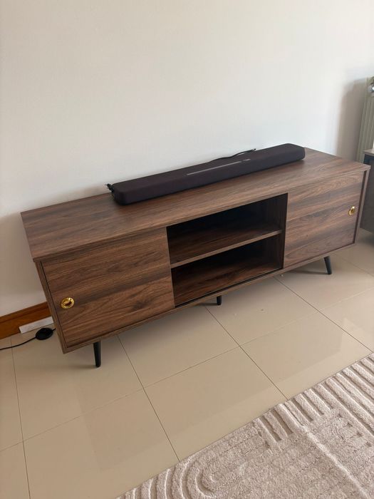 Rack TV madeira 50 polegadas