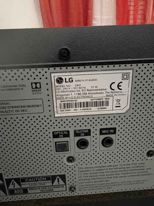LG XBOOM ON7 500W – Coluna Hi-Fi Bluetooth, Karaoke, DJ, CD, USB