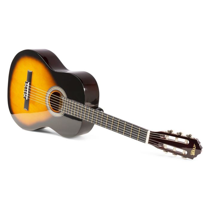 Zestaw Gitara Klasyczna MAX Podpalana + pokrowiec i akcesoria