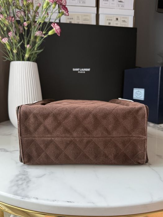 Torebka Chanel S25 Brown Suede