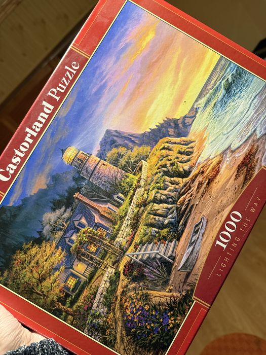1000 puzzli castorland