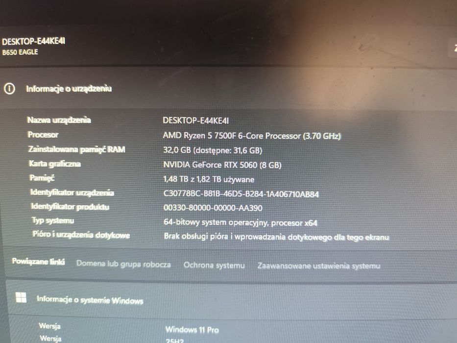 Komputer gamingowy za najnowszymi podzespolami