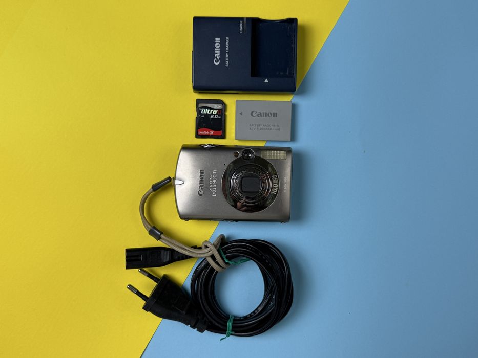 Canon Ixus 900 Ti - Digicam em titânio