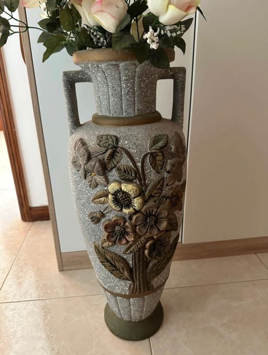 Vaso decorativo grande vintage