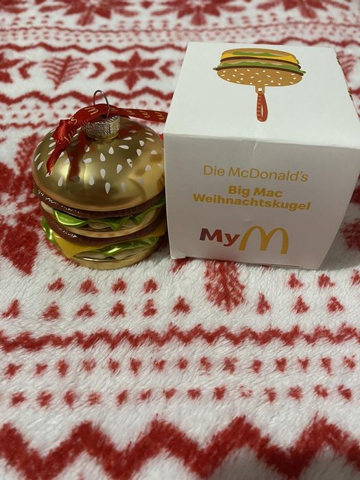 Лімітована Новорічна іграшка БігМак