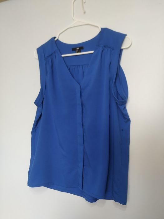 Bluzka  bez rękawów marki h&m