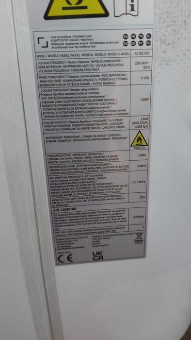 Klimatyzator A018E-09C