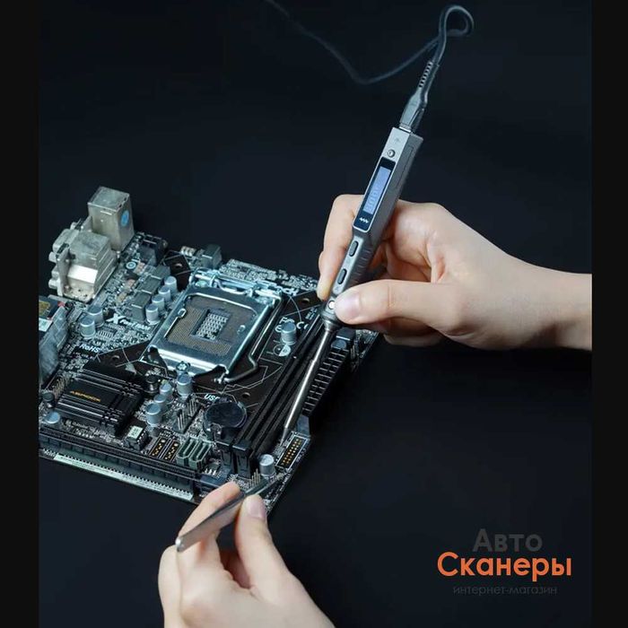 Электрический паяльник MiniWARE TS101 (65-90 Ватт)