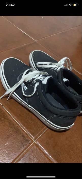 sapatilhas pretas da vans