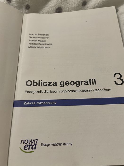 Podręcznik Oblicza geografi 3
