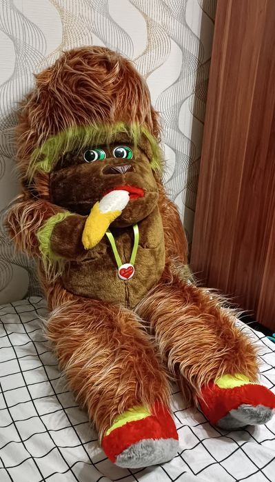 М'яка велика іграшка мавпа мавпочка