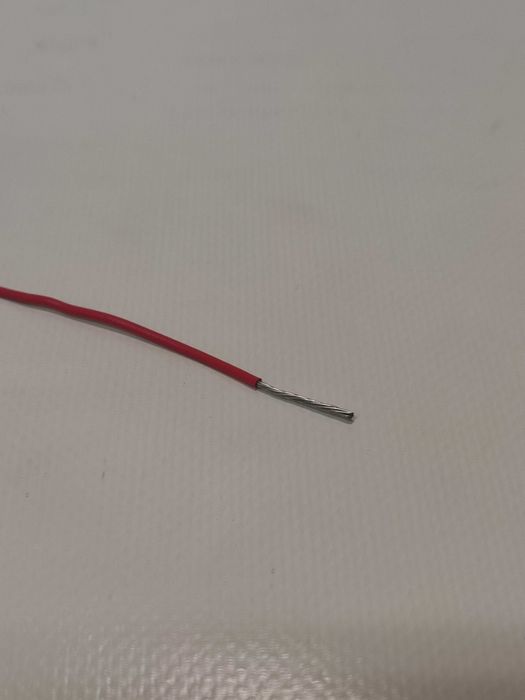 Cabo elétrico multifilar, Ø 1.4mm, secção 0.56mm²