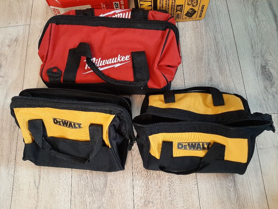 Сумка DeWalt с карманами Milwaukee