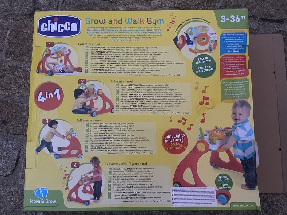 Grow and walk gym 4 in 1 Chicco