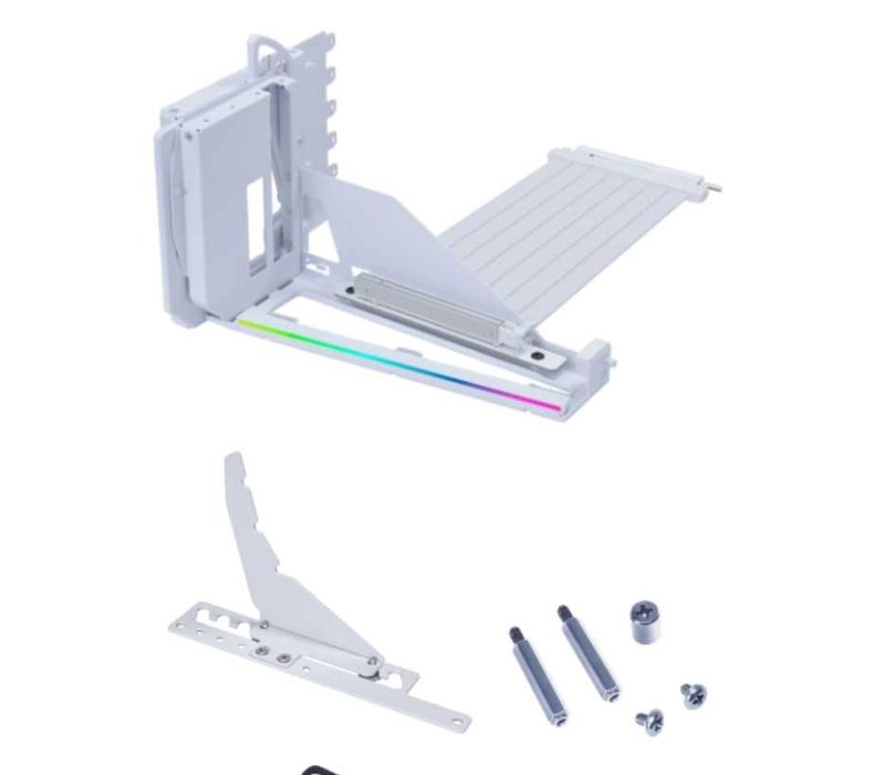 Lian Li 4 Slots Vertical GPU Kit v4 (VG4v4), pcie 5.0, black/white