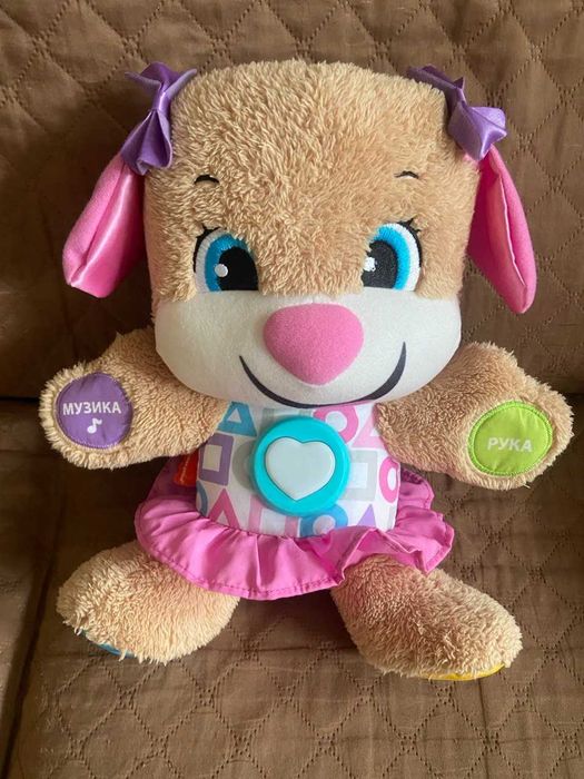 Інтерактивна іграшка Fisher-Price Розумне цуценя та сестричка.