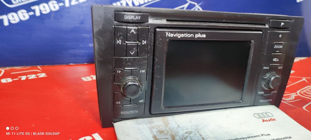 Radio Navigation Plus z Kodem Audi A6 C5 Lift Blask Gołdap