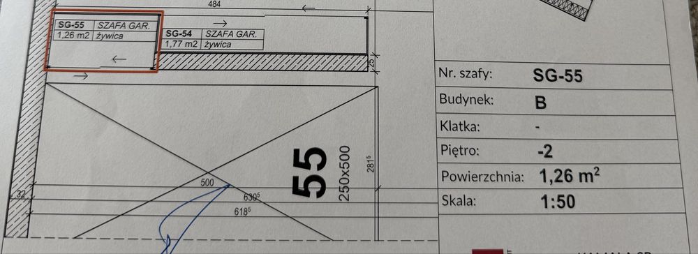 Miejsce garażowe Fort Slużew 3 Warszawa