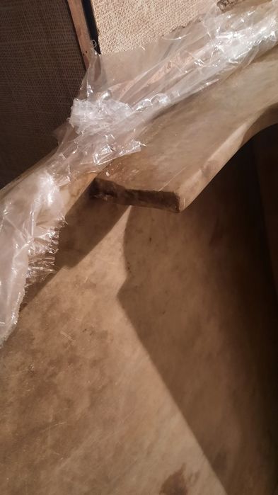 Blat  marmurowy z półką