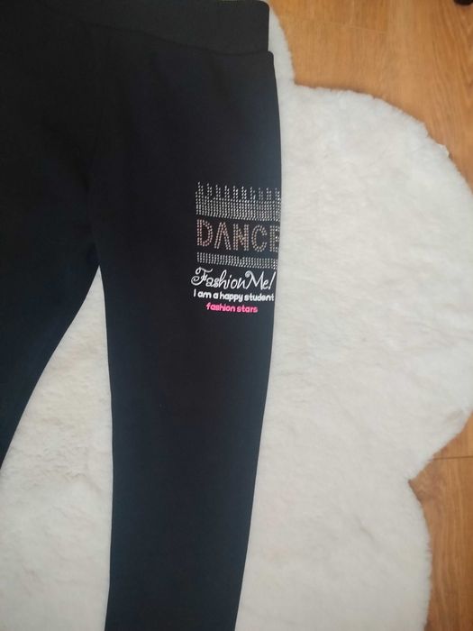 Legginsy ocieplane dziewczęce