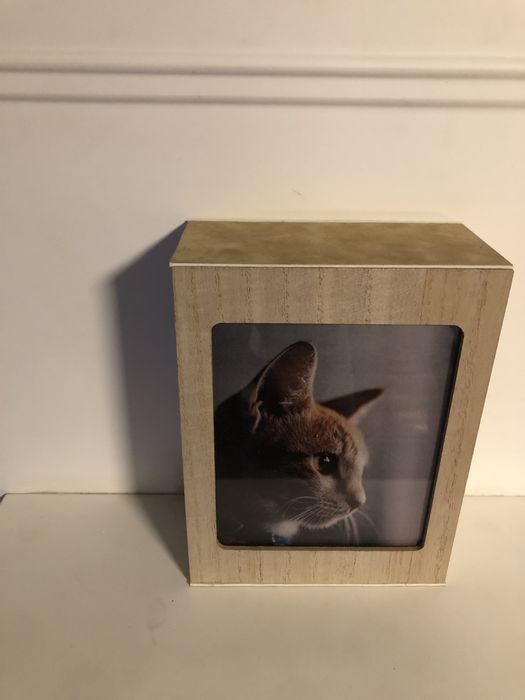 urna dla psa, urna dla kota, urna dla chomika ze zdjęciem